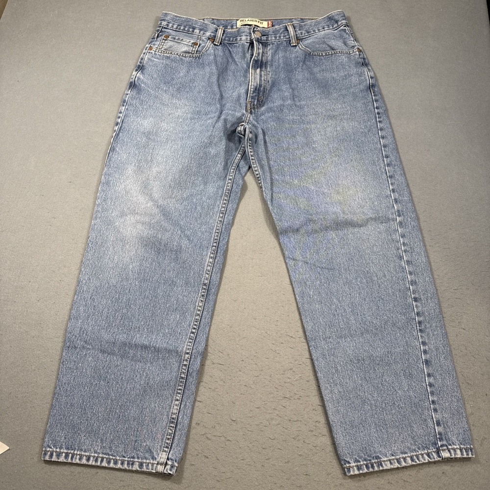 Levis 505 Jeans Mens 38/30  Blue Relaxed medium wash